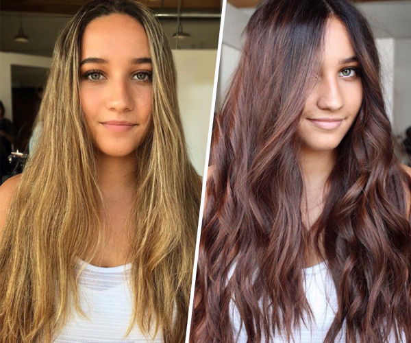 Песочный цвет волос фото до и после окрашивания