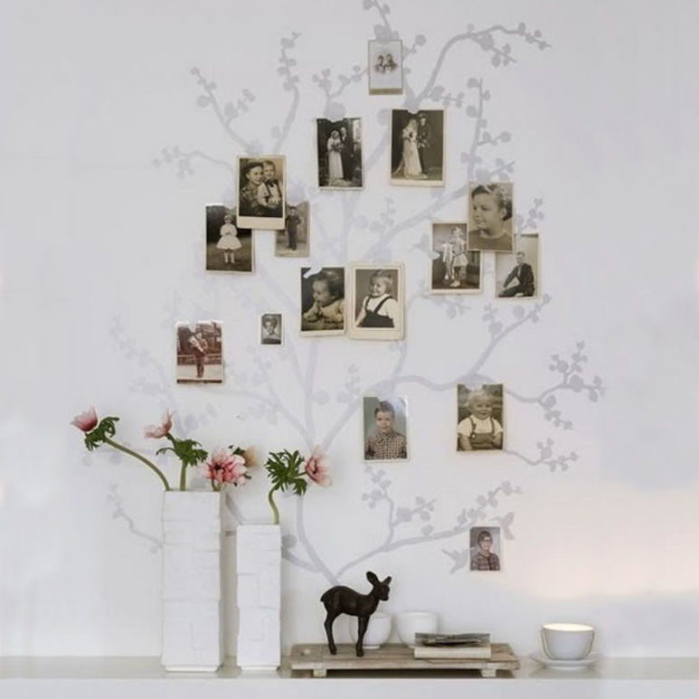 Дерево на стене: идея для декора (фото) | Дом Мечты