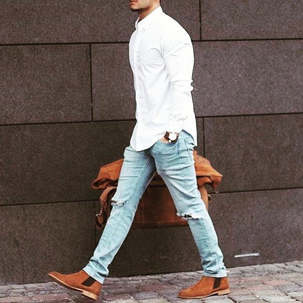 С чем носить джинсы мужчинам: стильные советы