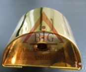 Светильник для сауны Cariitti SX (1545035, золото, требуется 1 оптоволокно
