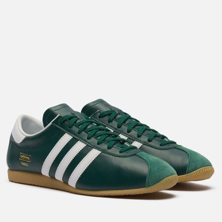 Кроссовки adidas Originals Paris, цвет зелёный