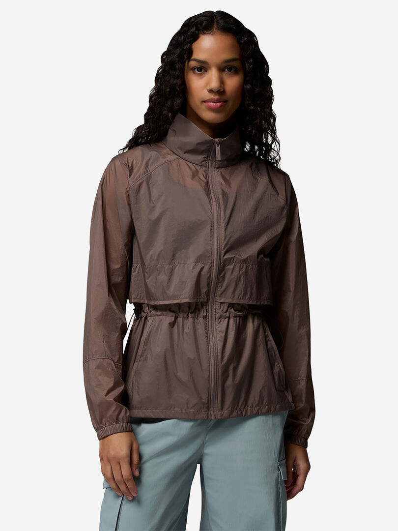 Ветровка женская Columbia Willow Sky Windbreaker, Коричневый