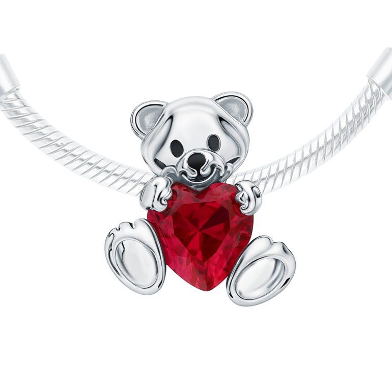 Серебряная подвеска с фианитами PANDORA/Bastet S62864-P9W-01