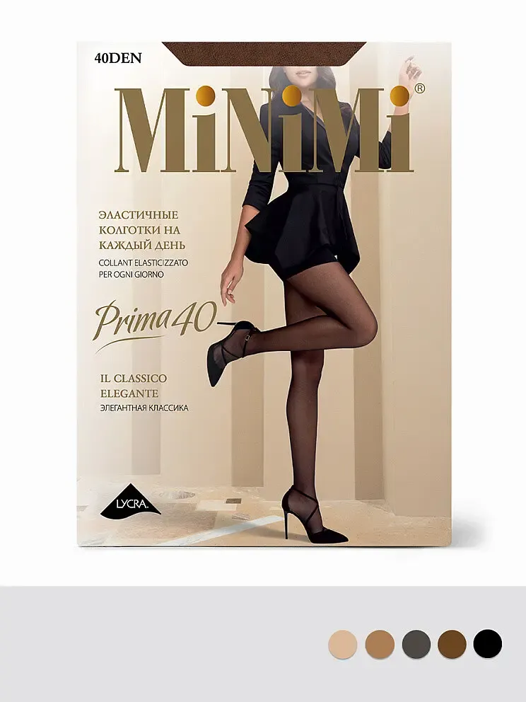 Колготки MINIMI классические 40 den капучино MINIMI