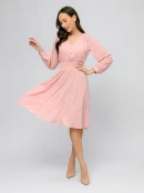 Платье 1001 DRESS приталенное миди с V-образным вырезом 1001 DRESS фото 2
