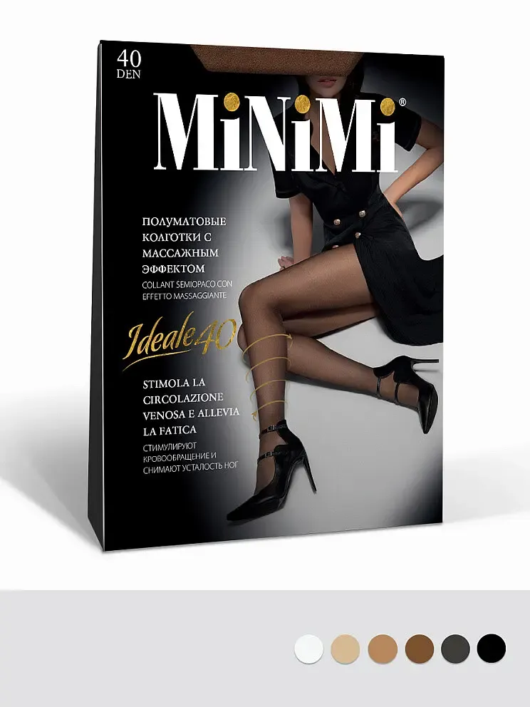 Колготки MINIMI моделирующие 40 den белые MINIMI