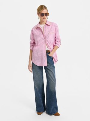 Джинсы Flare fit со средней посадкой LOVE REPUBLIC