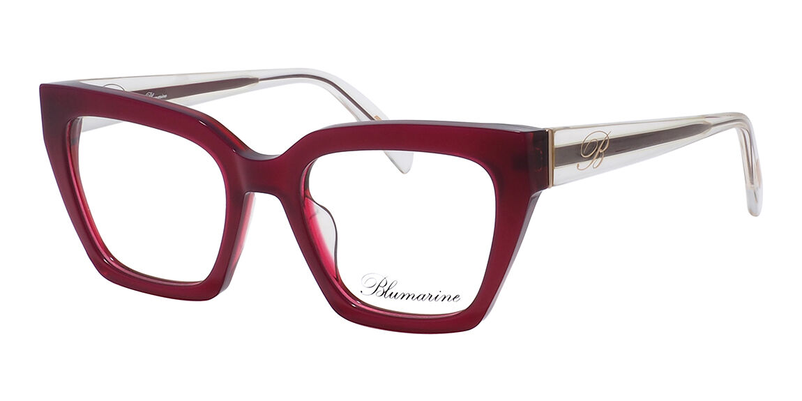 Оправа женская пластиковая бордовая Blumarine 809 6A4