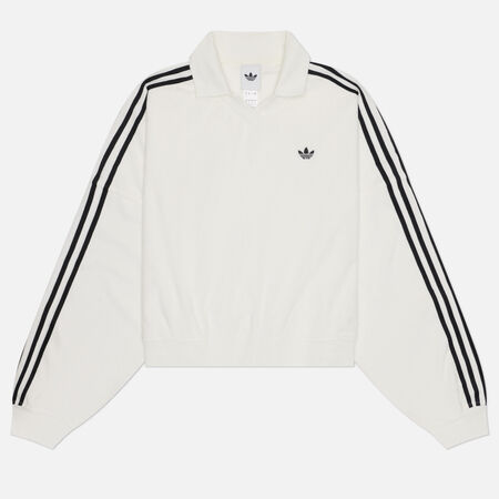 Женская толстовка adidas Originals Terry Towel V-Neck, цвет белый