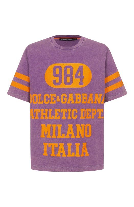Хлопковая футболка Dolce & Gabbana G8PN9T/G7P0H фото 1