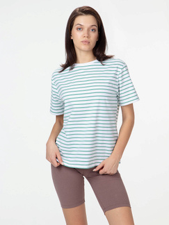 Женская футболка STREETBEAT Striped Tee цвет разноцветный