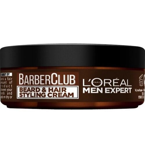 L'ORÉAL PARIS L'OREAL PARIS Крем-стайлинг для Бороды + Волос, с маслом кедр