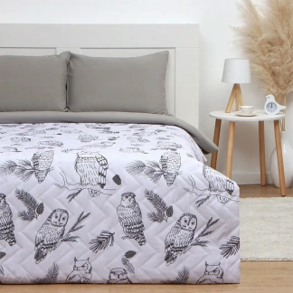 Покрывало LoveLife микрофибра 200x210 см серое LoveLife
