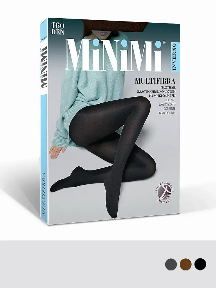 Колготки MINIMI классические 160 den дымчатые MINIMI