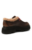 Кожаные дерби Santoni WUCG71765NERTY0E фото 5