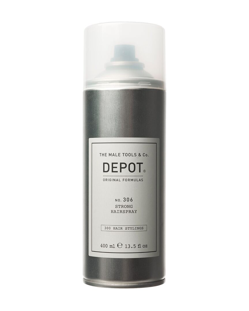 306 STRONG HAIRSPRAY 400 ML/ лак сильной фиксации 400 мл DEPOT