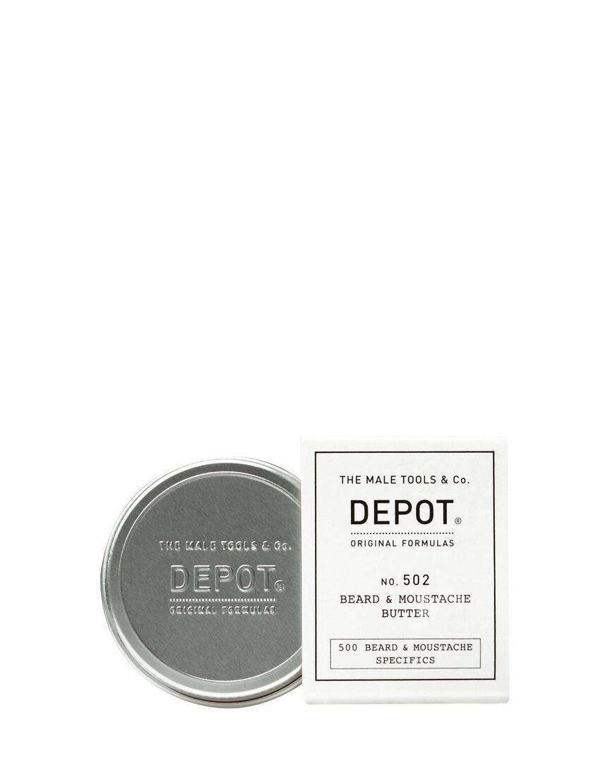502 BEARD&MOUSTACHE BUTTER 30ML/ масло для бороды и усов 30 мл DEPOT
